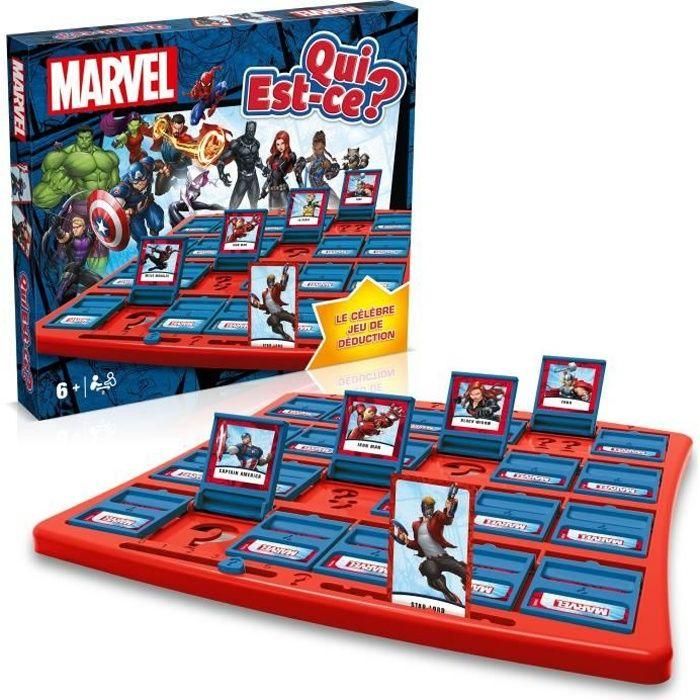 Winning Moves WIN5036905049191 ¿Quién es? Juego de Mesa Edición Marvel Winning Moves WIN5036905049191 ¿Quién es? Juego de Mesa Edición Marvel