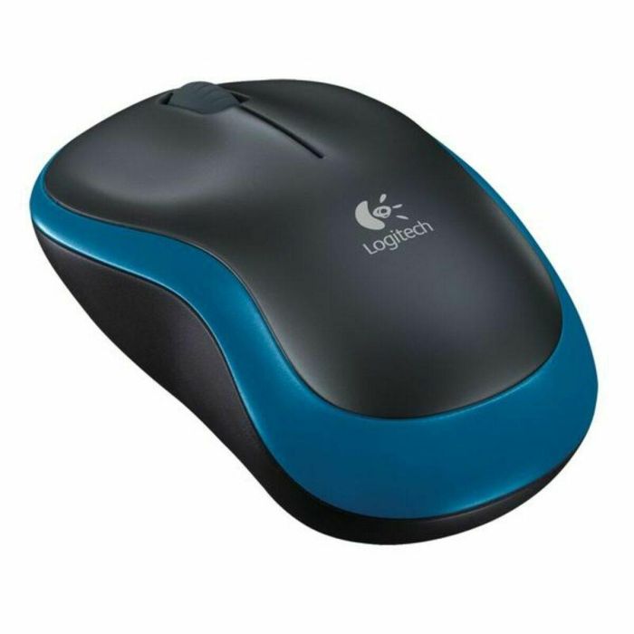 Logitech M185 Ratón Inalámbrico Ergonómico Plug-and-Play Nano Receptor USB, Pila 1 Año, Garantía 3 Años 3