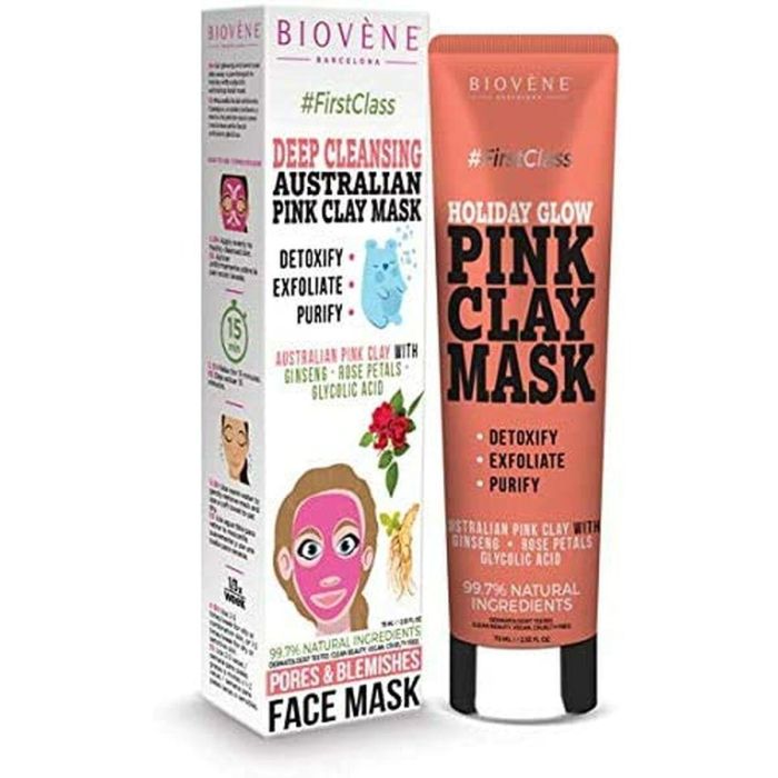 Biovène GLOW MASK Tratamiento Facial Limpieza de Poros, Acné y Puntos Negros - 75 ml 1 Biovène GLOW MASK Tratamiento Facial Limpieza de Poros, Acné y Puntos Negros - 75 ml 1