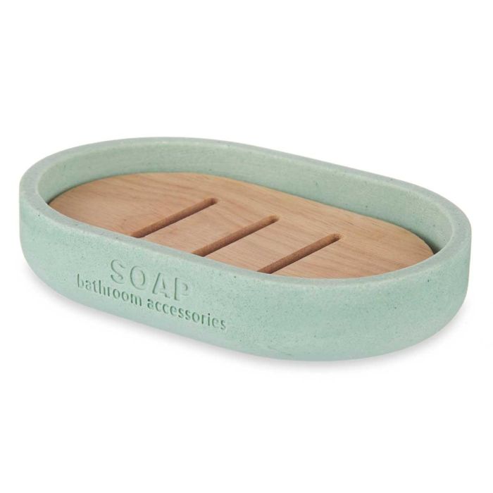 Jabonera Resina Bambu Menta Berilo 12X2CM (6 Unidades) 1 Jabonera Resina Bambu Menta Berilo 12X2CM (6 Unidades) 1
