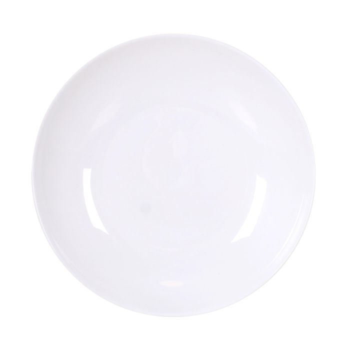 La Mediterranea Vajilla 12 Piezas Redonda Opal "Whom" con Platos de 26.5 cm y 23 cm (2 Unidades)