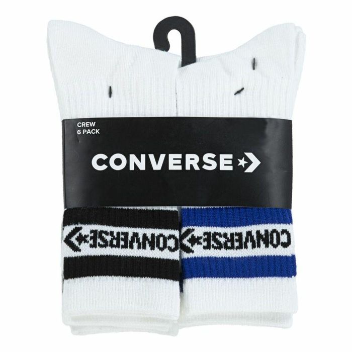 Calcetines Converse Wordmark Crew Blanco (5-7 Años) 3