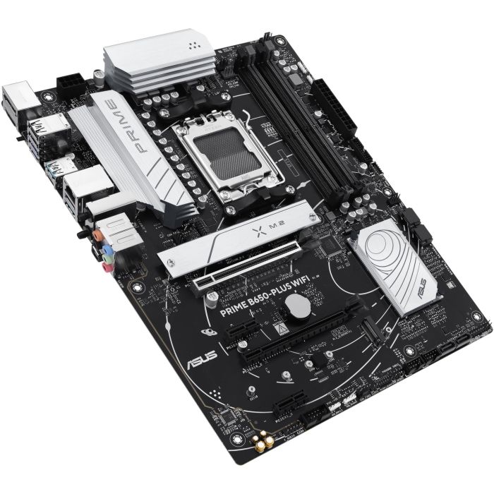 Asus PRIME B650-PLUS WiFi Placa Base ATX AMD B650 Socket AM5, Compatible con Ryzen 7000/8000/9000, Wi-Fi 6E, 2.5 Gigabit Ethernet, DDR5, M.2, SATA III, 90MB1KP0-M0EAY0 4