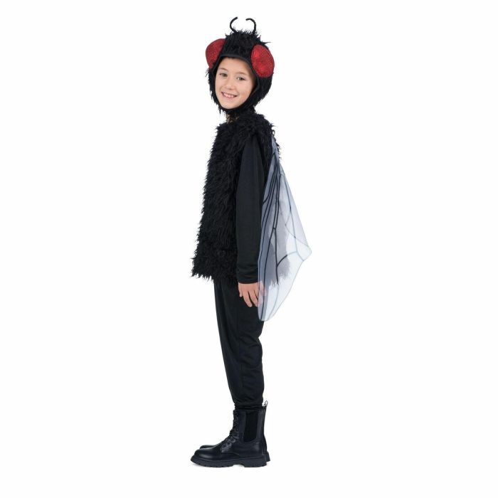 Disfraz mosca gorro y top con alas talla 10-12 y 2