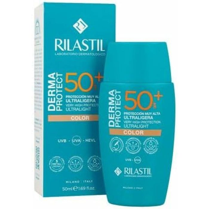 Rilastil Dermaprotect Fotoprotector Ultraligero con Color SPF50+ 50 ml