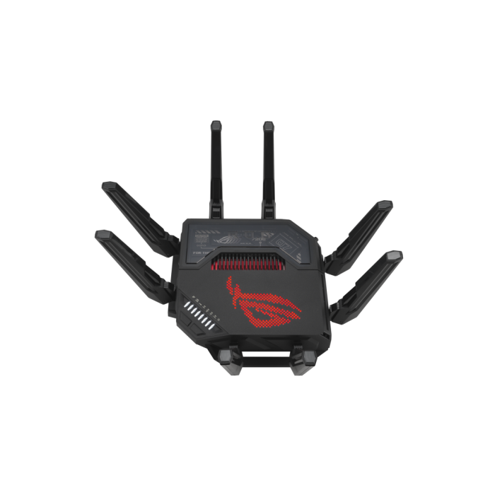 ASUS ROG Rapture GT-BE98 Router Wi-Fi 7 Quad-band (2.4/5/6 GHz) 10 Gigabit Ethernet Negro - 90IG08F0-MO9A0V 9 ASUS ROG Rapture GT-BE98 Router Wi-Fi 7 Quad-band (2.4/5/6 GHz) 10 Gigabit Ethernet Negro - 90IG08F0-MO9A0V 9