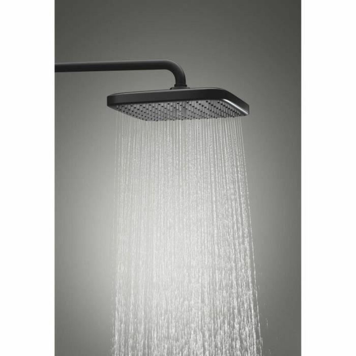Grohe 266982431 Vitalio Comfort 250 Columna de Ducha con Desviador Manual, Ahorro Agua, Negro Mate 1