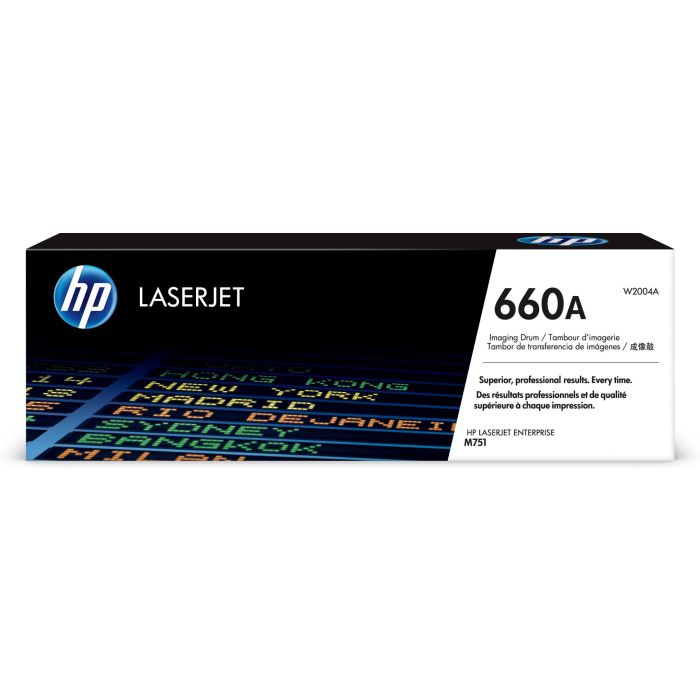 HP 660A Original LaserJet Imaging Drum - Tambor de Creación de Imágenes Negro, Cian, Magenta, Amarillo