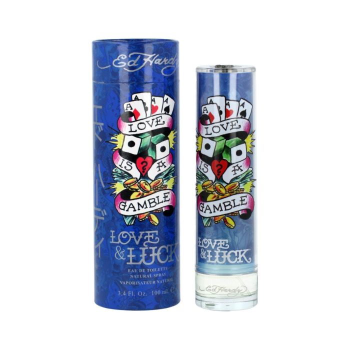 Perfume Hombre Christian Audigier Ed Hardy Love & Luck Men EDT 100 ml Perfume Hombre Christian Audigier Ed Hardy Love & Luck Men EDT 100 ml