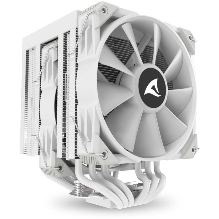 Sharkoon A60 RGB Refrigerador de aire para CPU 2 ventiladores 12cm 260W TDP Blanco 1 Sharkoon A60 RGB Refrigerador de aire para CPU 2 ventiladores 12cm 260W TDP Blanco 1