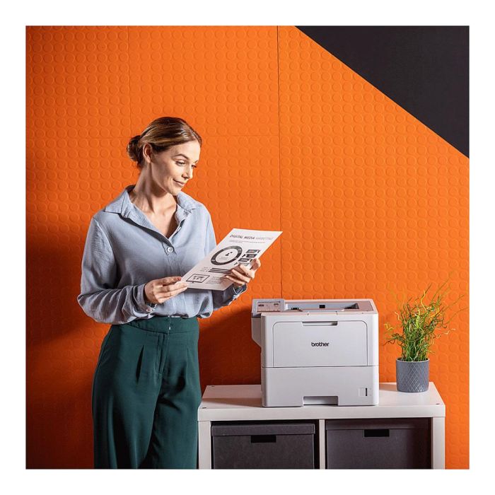 Brother HL-L6410DN Impresora Láser Monocromo, Hasta 50 ppm, Duplex Automático, USB, Cableada 3