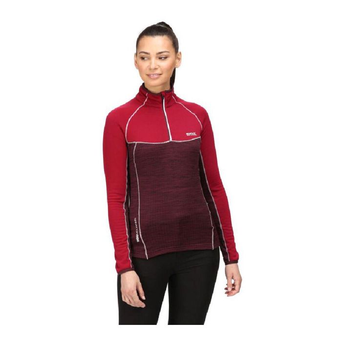 Forro Polar Regatta Hepley Lightweight Half-Zip Rojo Oscuro 14 3 Forro Polar Regatta Hepley Lightweight Half-Zip Rojo Oscuro 14 3