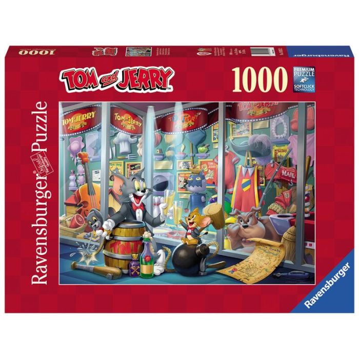 Ravensburger Puzzle Tom and Jerry 1000 Piezas 70x50cm