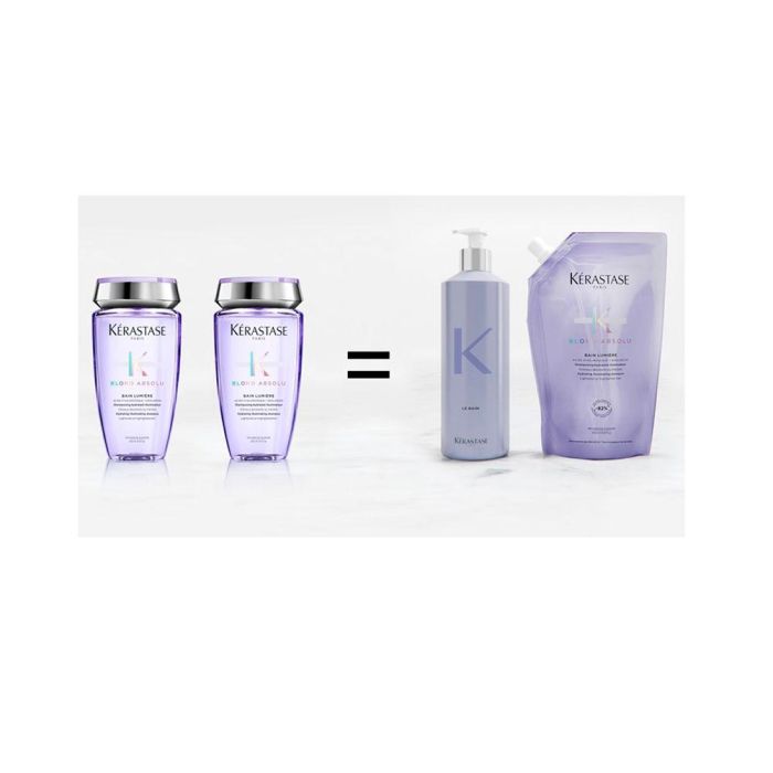 Kérastase Blond Absolu Bain Lumière Champú Hidratante para Cabello Rubio 500 ml 2