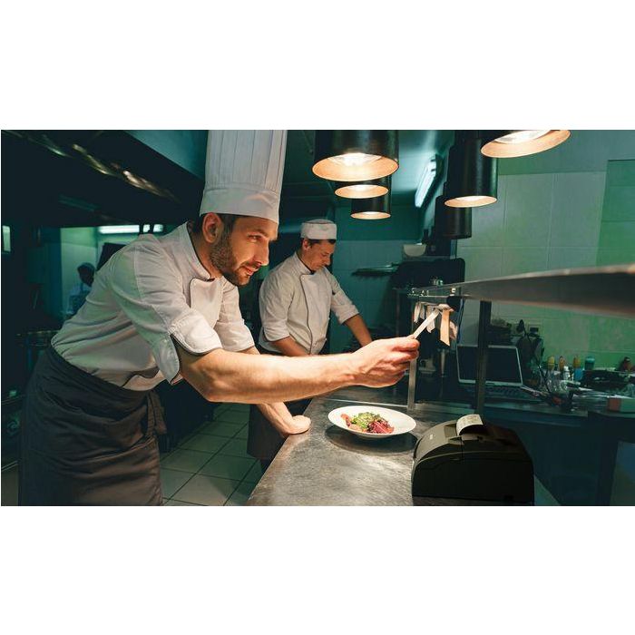 Epson Impresora de Transferencia Térmica C- Automatico Cortante Gris Oscuro 7