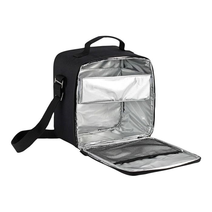 Fagor Tappy Bolsa Porta Alimentos Semi-rígida Aislante Negra 17.5x17x24.5 cm