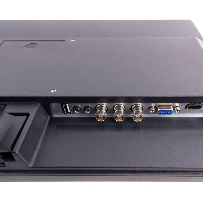 Ernitec Monitor de Vigilancia 22'' Full-HD 1080p para Seguridad 24/7 con Entradas HDMI, VGA, BNC y Altavoces 4