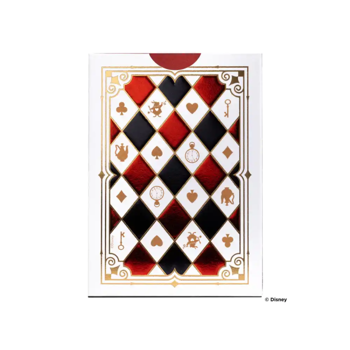 Bicycle Baraja de Cartas Alice in Wonderland Disney - Ideal para Poker, Magia y Coleccionismo 1