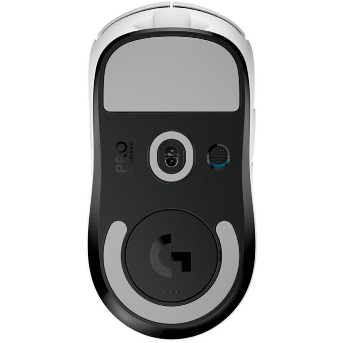 Logitech PRO X SUPERLIGHT LIGHTSPEED 910-005942 Ratón gaming inalámbrico óptico 25600 DPI 1ms Blanco 4
