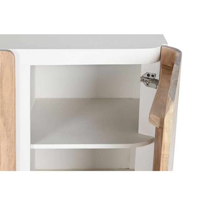 Buffet Scandi DKD Home Decor Natural Blanco 40 x 80 x 170 cm 4 Buffet Scandi DKD Home Decor Natural Blanco 40 x 80 x 170 cm 4