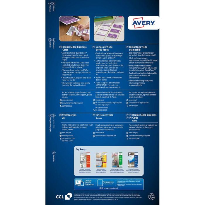 Rollo Papel Térmico Avery C32015-10E Blanco (10 Unidades) 9 Rollo Papel Térmico Avery C32015-10E Blanco (10 Unidades) 9