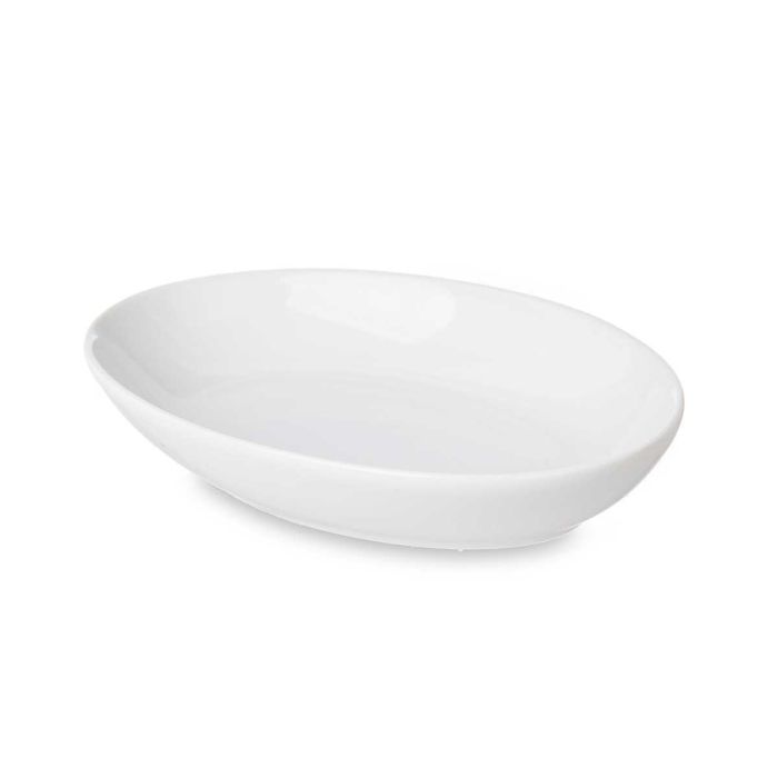 Bandeja Ovalada Porcelana 17 Cm Vessia (48 Unidades) 1 Bandeja Ovalada Porcelana 17 Cm Vessia (48 Unidades) 1