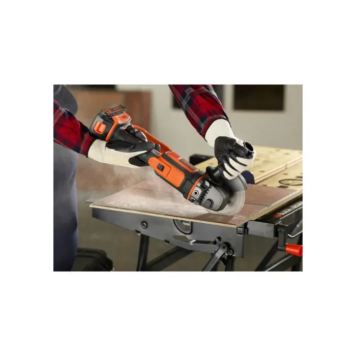 Black+Decker Amoladora Angular BCG720N-XJ 18V 125mm Para Schleif- und Trennarbeiten 3
