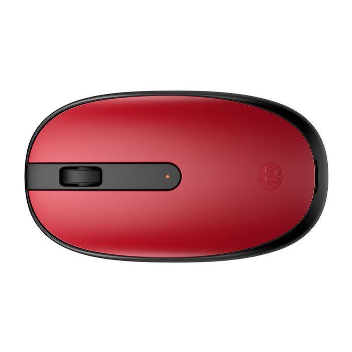 HP 240 Ratón Inalámbrico Bluetooth Empire Red, Conexión Estable y Seguimiento Rápido