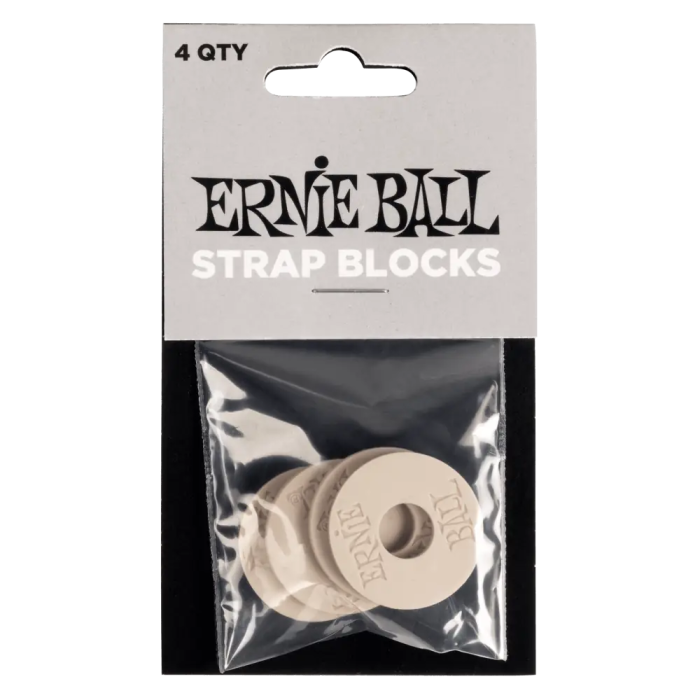 Ernie Ball Strap Blocks 4 Pcs - Gris 1 Ernie Ball Strap Blocks 4 Pcs - Gris 1