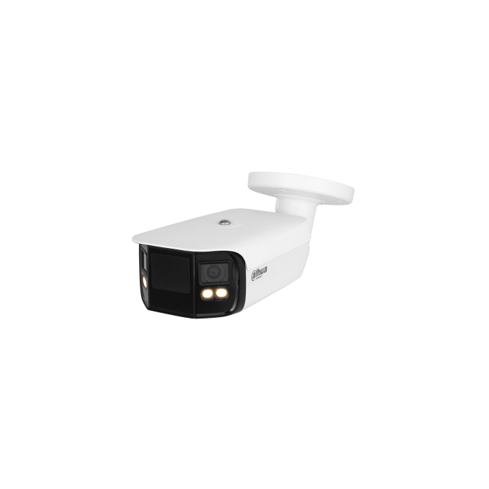 (DH-IPC-PFW5849P-A180-E2-ASTE-0360B) DAHUA CÁMARA IP BULLET PANORÁMICA TIOC DUO WDR WIZSENSE 2X4MP LED IR & LUZ CÁLIDA IP67 ALARMA SONIDO / LUZ AZUL&ROJA 3.6MM POE (DH-IPC-PFW5849P-A180-E2-ASTE-0360B) DAHUA CÁMARA IP BULLET PANORÁMICA TIOC DUO WDR WIZSENSE 2X4MP LED IR & LUZ CÁLIDA IP67 ALARMA SONIDO / LUZ AZUL&ROJA 3.6MM POE