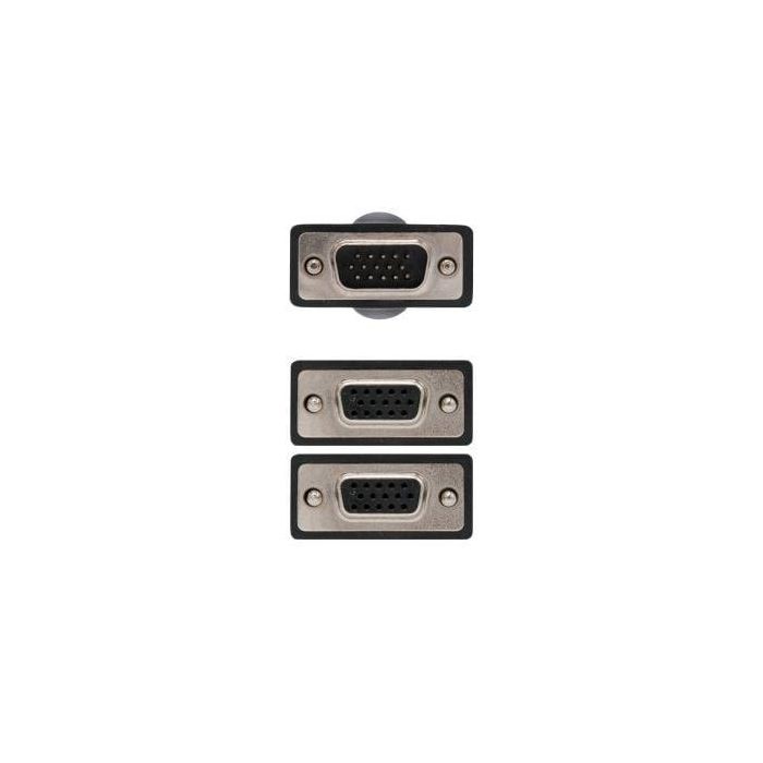 Cable Duplicador VGA Nanocable 10.15.2000/ VGA Macho - 2x VGA Hembra 1 Cable Duplicador VGA Nanocable 10.15.2000/ VGA Macho - 2x VGA Hembra 1