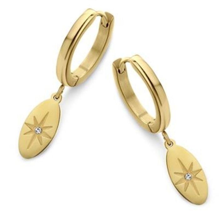 Pendientes Mujer CO88 Collection 8CE-70113 Dorado Pendientes Mujer CO88 Collection 8CE-70113 Dorado