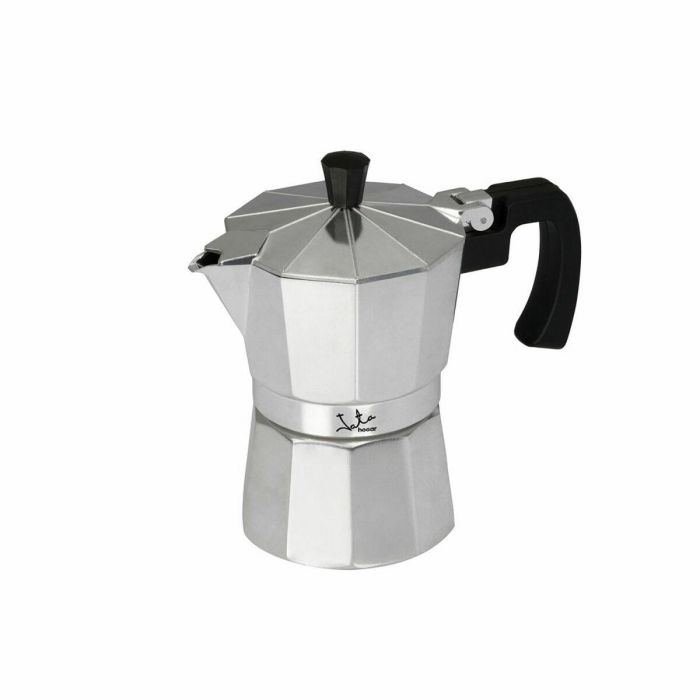Cafetera Italiana JATA CCA12 Aluminio 12 Tazas Plateado 1 Cafetera Italiana JATA CCA12 Aluminio 12 Tazas Plateado 1