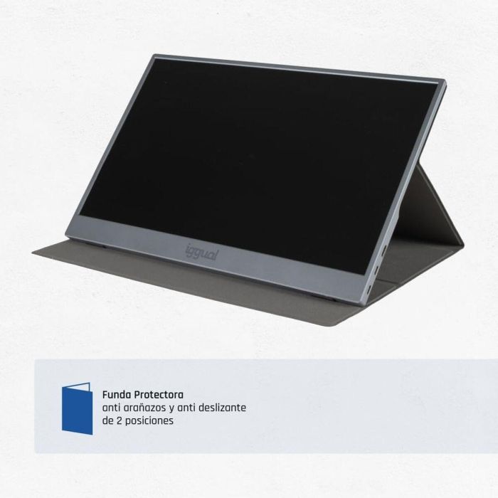Monitor portátil iggual IGG319987 Full HD 15,6" 6