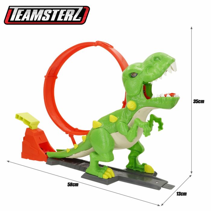 Pista de Carreras Teamsterz 58 X 35 X 13 CM (4 Unidades) 3 Pista de Carreras Teamsterz 58 X 35 X 13 CM (4 Unidades) 3