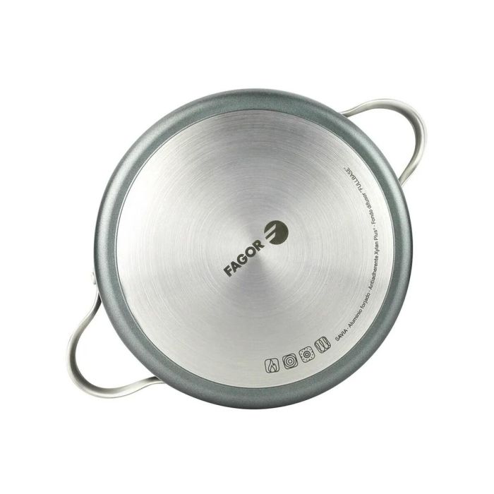 Cacerola Fagor Gris Ø 24 cm Aluminio Forjado 2 Cacerola Fagor Gris Ø 24 cm Aluminio Forjado 2