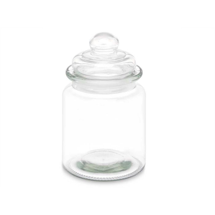 Tarro Redondo Liso Tapa Cristal 250Ml Vivalto 8X13CM (24 Unidades) 1 Tarro Redondo Liso Tapa Cristal 250Ml Vivalto 8X13CM (24 Unidades) 1