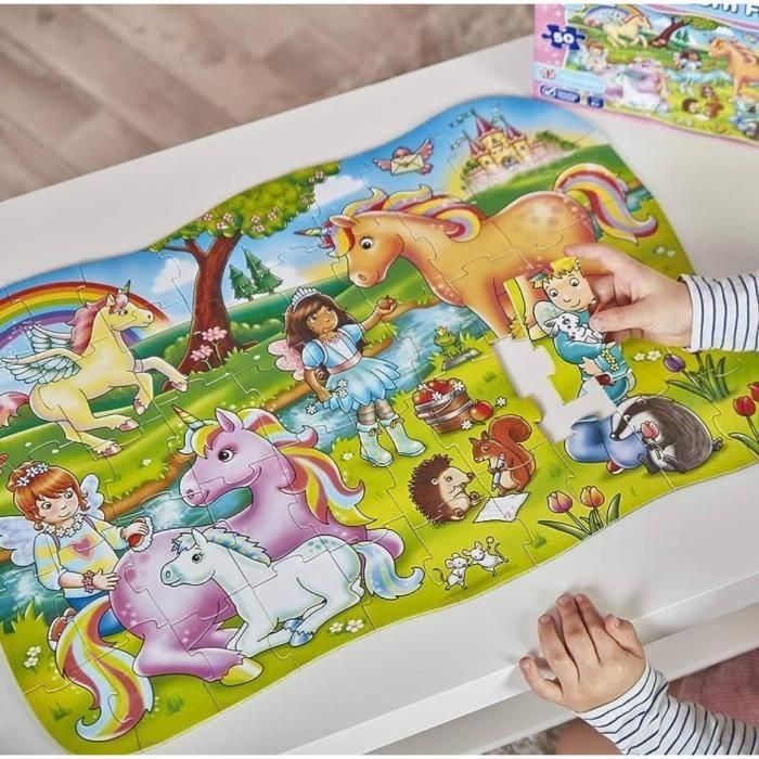 Tus amigos unicornios - Puzzle - HUERTO - 50 p 1 Tus amigos unicornios - Puzzle - HUERTO - 50 p 1