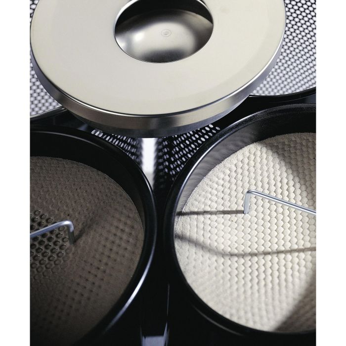 DURABLE Papierkorb Metall mit Ascher rund silber 5 DURABLE Papierkorb Metall mit Ascher rund silber 5