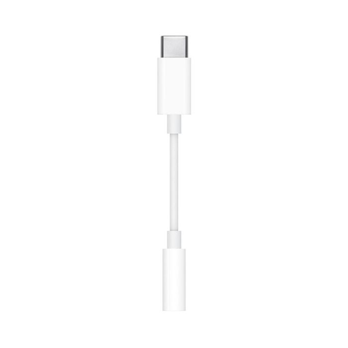 Adaptador USB C a Jack 3.5 mm Apple MU7E2ZM/A Blanco Adaptador USB C a Jack 3.5 mm Apple MU7E2ZM/A Blanco