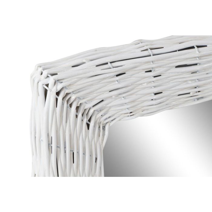 DKD Home Decor Espejo Cottage Blanco 4 x 62.5 x 53.5 cm Dimensiones Foto/Espejo 40x50cm 1