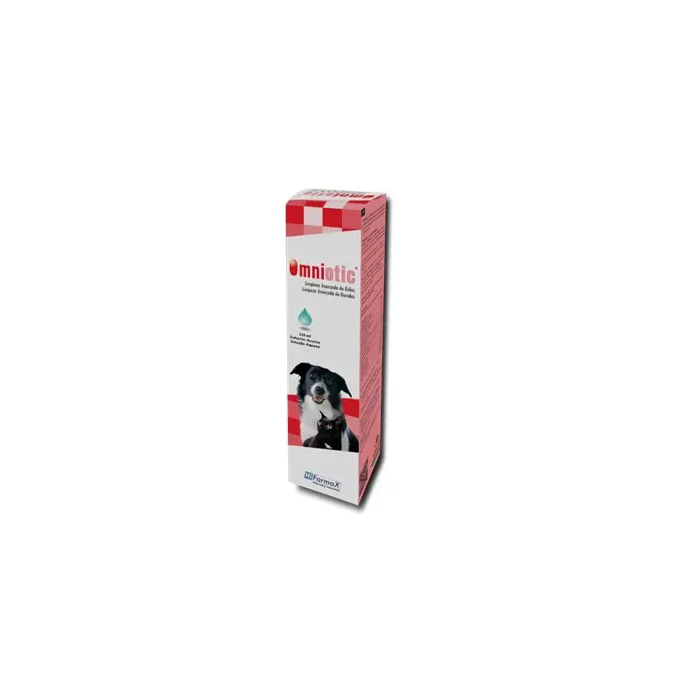 Omniotic Limpiador de Oídos para Perros y Gatos - 120 mL con Ácido Salicílico, Aloe Vera y Lavanda Omniotic Limpiador de Oídos para Perros y Gatos - 120 mL con Ácido Salicílico, Aloe Vera y Lavanda