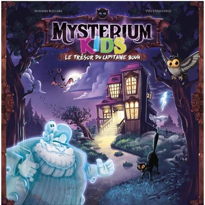 Mysterium Kids Captain Bouh - Asmodee - Juego de mesa 2 Mysterium Kids Captain Bouh - Asmodee - Juego de mesa 2