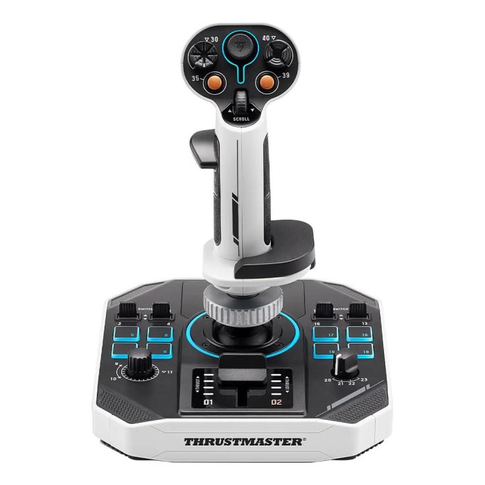 Thrustmaster Sol-R 1 Flightstick Joystick Espacial, 44 Botones, Tecnología HEART de 16 bits, Ambidiestro con Base Thrustmaster Sol-R 1 Flightstick Joystick Espacial, 44 Botones, Tecnología HEART de 16 bits, Ambidiestro con Base