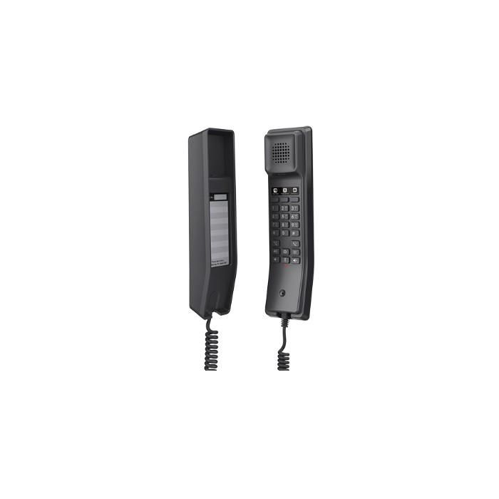 Grandstream GHP611 Teléfono IP de hotel color negro