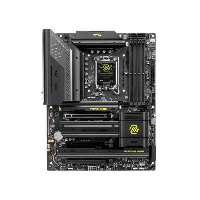 MSI 911-7E32-003 Placa Base MAG Z890 TOMAHAWK WiFi para Intel LGA 1851, Chipset Z890, 4x DDR5 ATX 1