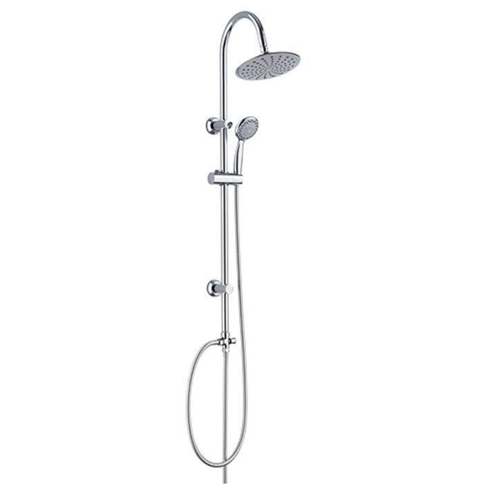 ROUSSEAU Columna de ducha sin grifo Dunedin cromo ROUSSEAU Columna de ducha sin grifo Dunedin cromo