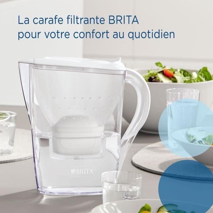 Jarra Filtrante Brita Marella Blanco 2,4 L 1 Jarra Filtrante Brita Marella Blanco 2,4 L 1