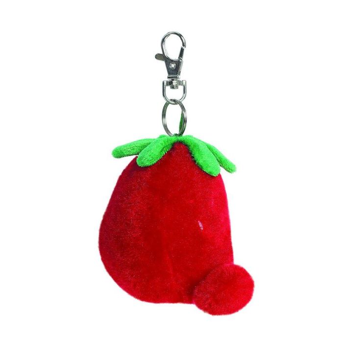 PALM PALS Llavero de Peluche Fresa - Muñeco de Colgar Suave 10 cm