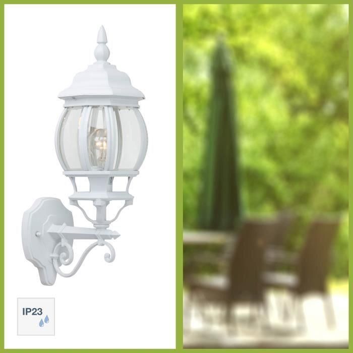 BRILLIANT ISTRIA Aplique de exterior - E27 - 1x60W - Color blanco 1 BRILLIANT ISTRIA Aplique de exterior - E27 - 1x60W - Color blanco 1